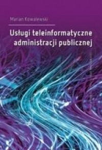 Usługi teleinformatyczne administracji - okładka książki