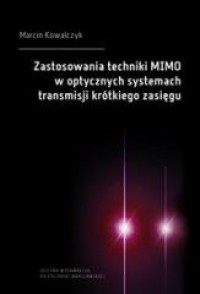 Zastosowania techniki MIMO w optycznych - okładka książki