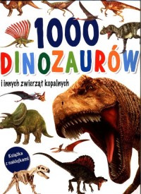 1000 dinozaurów - okładka książki