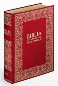 Biblia z komentarzami JP II (wydanie - okładka książki