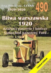 Bitwa Warszawska 1920. Tank Pover - okładka książki
