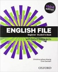 English File 3E Begginer SB + online - okładka podręcznika