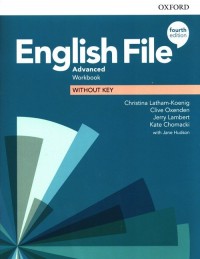 English File 4E Advanced WB without - okładka podręcznika