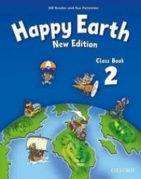 Happy Earth 2 NEW Class Book - okładka podręcznika