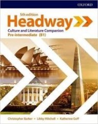 Headway 5E Pre-Interm Culture and - okładka podręcznika