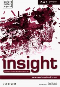 Insight Intermediate WB + online - okładka podręcznika