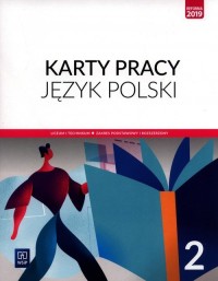 J.polski LO 2 Karty Pracy ZPiR - okładka podręcznika