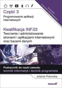 Kwalifikacja INF.03. Programowanie - okładka podręcznika