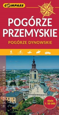 Mapa turystyczna - Pogórze Przemyskie/Dynowskie - okładka książki