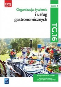 Organizacja żywienia i usług gastronomicznych. - okładka podręcznika