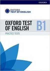 Oxford Test of English B1 Practice - okładka podręcznika
