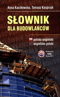 Słownik dla budowlańców. Polsko-angielski - okładka podręcznika