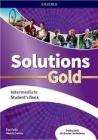 Solutions Gold Intermediate SB - okładka podręcznika