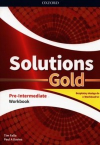 Solutions Gold Pre-Interme. WB - okładka podręcznika