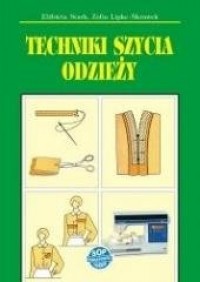 Techniki szycia odzieży - okładka podręcznika