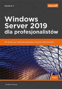 Windows Server 2019 dla profesjonalistów - okładka książki