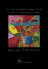 5 Historii na kwartet saksofonowy - okładka podręcznika