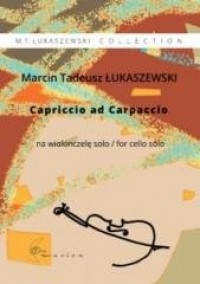 Capriccio ad Carpaccio na wiolonczelę - okładka podręcznika