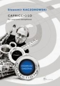 Capriccioso na saksofon sopranowy - okładka podręcznika