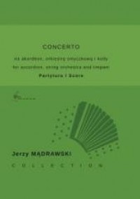 Concerto na akordeon, orkiestrę - okładka podręcznika