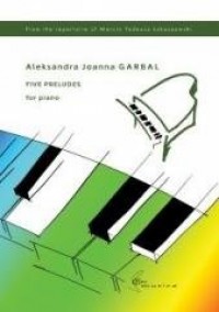 Five Preludes na fortepian - okładka podręcznika