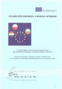 Folking with Erasmus+ - okładka podręcznika