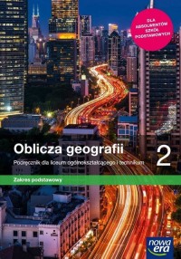 Geografia LO 2 Oblicza geografii - okładka podręcznika