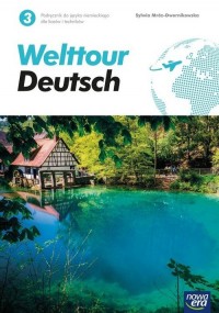 J. Niemiecki 3 Welttour Deutsch - okładka podręcznika