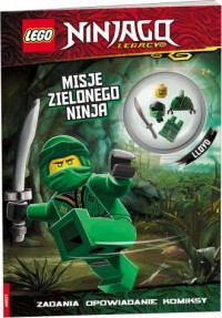 Lego Ninjago Misje Zielonego Ninja - okładka książki