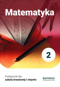 Matematyka SBR 2. Podręcznik - okładka podręcznika