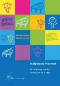 Miniatury na bis (fortepian 4 ręce) - okładka podręcznika