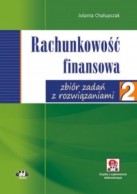 Rachunkowość finansowa zbiór zadań - okładka książki