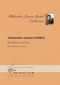 Recitativo e arioso na wiolonczelę - okładka podręcznika