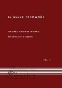 Sacred Choral Works Vol. 1 na czterogłosowy... - okładka podręcznika