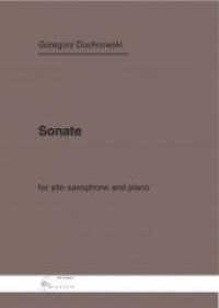 Sonata na saksofon i fortepian - okładka podręcznika