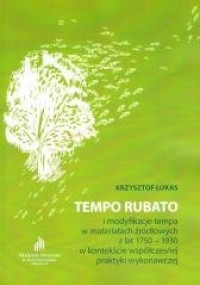 Tempo rubato - okładka książki