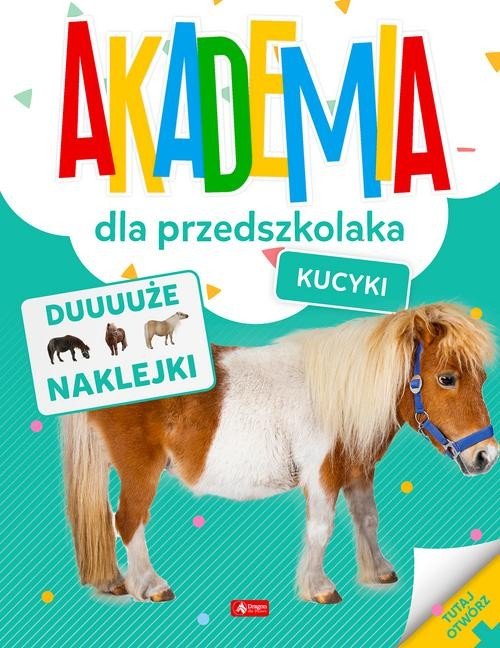 Akademia dla przedszkolaka. Kucyki - okładka książki