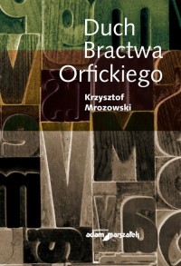 Duch Bractwa Orfickiego - okładka książki