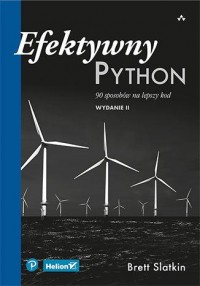 Efektywny Python. 90 sposobów na - okładka książki