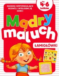 Mądry maluch Łamigłówki - okładka książki