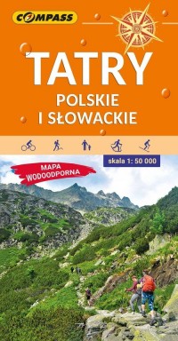Mapa turystyczna Tatry Polskie - okładka książki