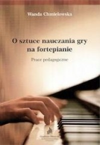 O sztuce nauczania gry na fortepianie - okładka książki