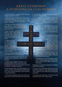 Obraz z krzyżem i modlitwą - okładka książki