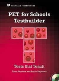 PET for Schools Testbuilder (+ - okładka podręcznika