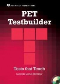 PET Testbuilder z kluczem (+ CD) - okładka podręcznika