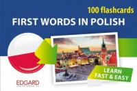 Polski 100 fiszek Pierwsze słowa - okładka podręcznika