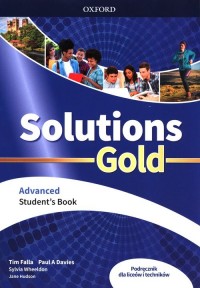 Solutions Gold Advanced SB - okładka podręcznika