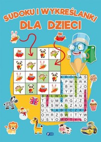 Sudoku i wykreślanki dla dzieci - okładka książki