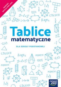 Tablice matematyczne szkoła podstawowa - okładka podręcznika