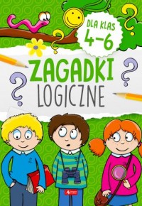 Zagadki logiczne dla klas 4-6 - okładka książki
